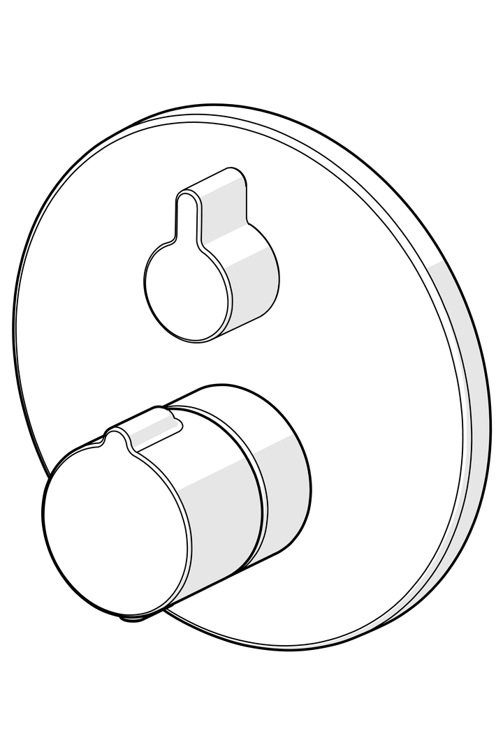 Hansahome Fertigmontageset für Wanne/Brause